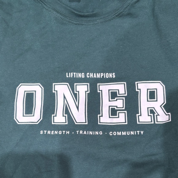Green ONER Graphic Tee Size Med - Picture 5 of 5